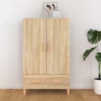 vidaXL buffetkast 70x31x115 cm bewerkt hout sonoma, Verzenden, 100 tot 150 cm, Nieuw, 50 tot 100 cm