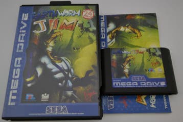 Earthworm Jim (MD CIB), 1 speler, Verzenden, Zo goed als nieuw