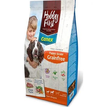 HobbyFirst Canex Puppy / Junior Grainfree Hond 12 kg, Verzenden, Hond