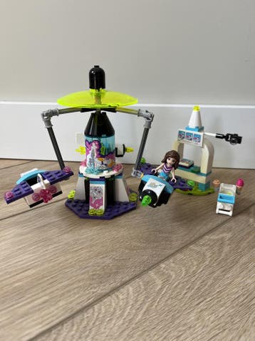 LEGO Amusement Park Space Ride 41128, Zo goed als nieuw, Complete set, Lego, Friends