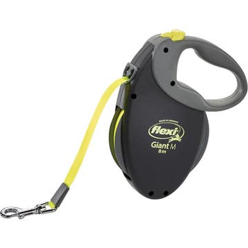 Flexi Giant Neon Tape M Zwart 8m, Verzenden, Nieuw