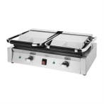 Dubbele Geribbelde Contactgrill 21h x 55b x 39,5d cm Buffalo, Verzenden, Nieuw in verpakking