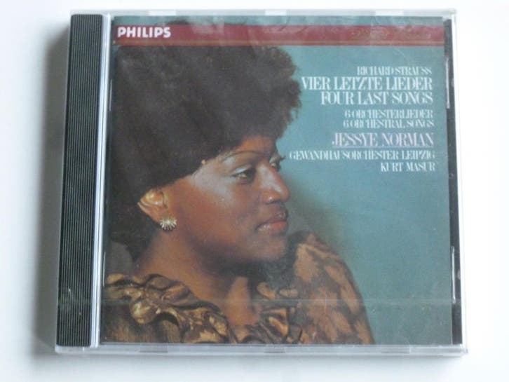 Richard Strauss - Vier Letzte Lieder / Jessye Norman (Nieuw), Cd's en Dvd's, Cd's | Klassiek, Zo goed als nieuw, Ophalen of Verzenden