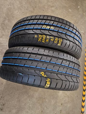 205/45/17 84V RSC PIRELLI ZOMERBANDEN 8,2MM PROFIEL 2X DEMO, Ophalen, Gebruikt, 17 inch, 205 mm