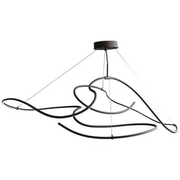 101 Copenhagen Ghost Chandelier - Burned Black - Hanglamp, Ophalen of Verzenden, Gebruikt, Overige materialen, Scandinavisch