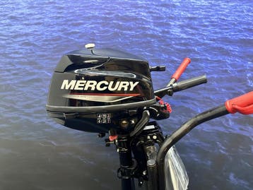 Mercury 3.5 pk | Langstaart | 1e eigenaar!, Minder dan 5 pk, Viertaktmotor, Ophalen of Verzenden, Zo goed als nieuw