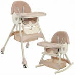 ComfyKidz 4 in 1 FlexiChair Rosé | Nieuw | Gratis verzonden, Verzenden, Nieuw, Meegroeistoel, Afneembaar eetblad