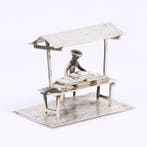 NO RESERVE - J. Weeda - Stoffenkraam - Miniatuur figuur -