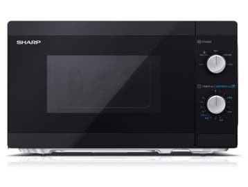 Sharp YC-MS01E-B - Solo magnetron - 800W 20L - Zwart, Verzenden, Zo goed als nieuw