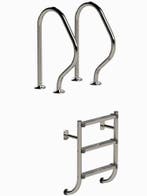 IDEAL 2-delige RVS zwembadtrap 3 treden - AISI 304, Tuin en Terras, Zwembad-toebehoren, Verzenden, Nieuw