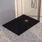 Brauer Asteroid Douchebak - 100 x 120 cm - Mineraalmarmer -, Doe-het-zelf en Verbouw, Sanitair, Ophalen of Verzenden, Nieuw