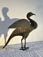 sculptuur, trinket box - gestileerde vogel - 27 cm - Brons -, Nieuw