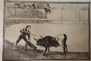 Francisco De Goya (1746-1828) - La Tauromaquia Blatt #30
