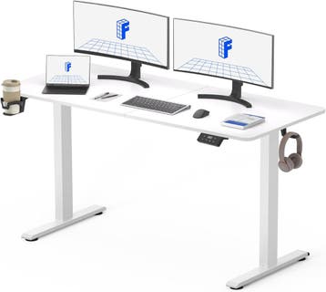 Zit sta bureau - Elektrisch - Verstelbaar - 120 x 60 cm - FQ, Huis en Inrichting, Verzenden, Zo goed als nieuw