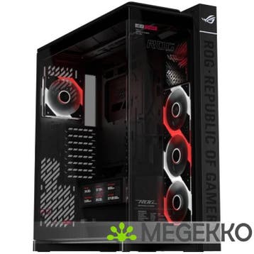 ASUS ROG CRONOX GR801 CURVE TG ARGB BLACK, Verzenden, Nieuw