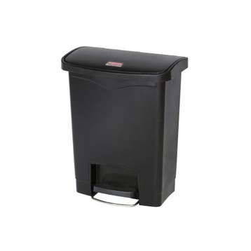 Rubbermaid Slim Jim Step On container Front Step kunststof, Verzenden, Nieuw