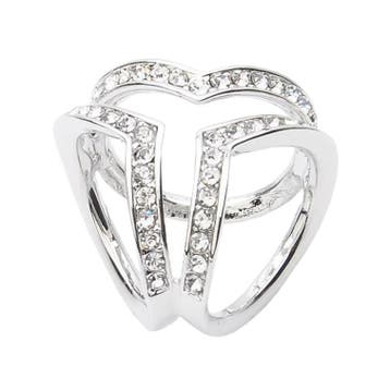 Fako Bijoux - Sjaalklem - Ster - Kristal - 25x25mm -, Verzenden, Nieuw