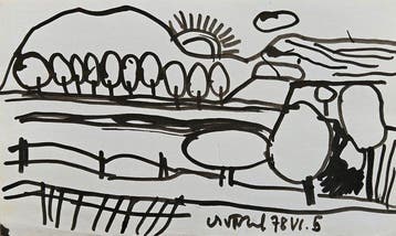 Miklos Nemeth (1934-2012) - Landschaft