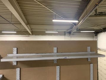 HCB RVS Wandschap schap 200 x 30 cm Horeca, Ophalen of Verzenden, Nieuw in verpakking