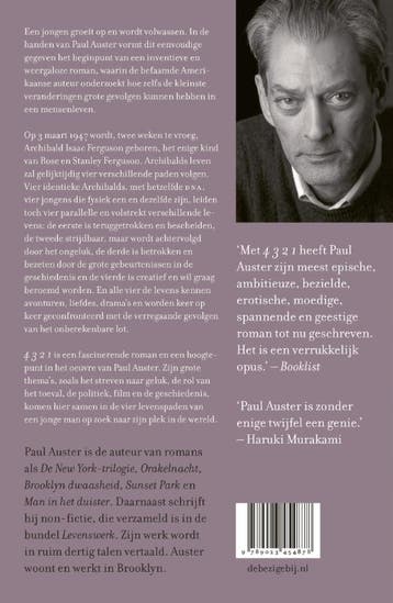 4321 9789023454878 Paul Auster, Verzenden, Gelezen, Paul Auster