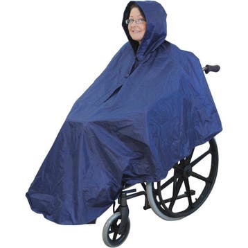 Poncho - Voor rolstoel of rollator - 100% waterdicht, Diversen, Verpleegmiddelen, Ophalen of Verzenden, Nieuw