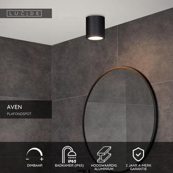 2dekans | Lucide AVEN - Plafondspot (Plafondlamp) Badkamer -, Ophalen of Verzenden, Zo goed als nieuw