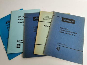 Heinz Bingel - Bauer Schmalfilmprojektor / Zweibandprojektor, Nieuw