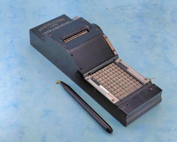 Seidel&Naumann - Rekenmachine - 1910-1920 - Adding machine