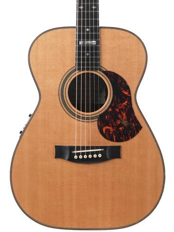 Maton Messiah EM100 808 Natural 2024 (Instrument,OM), Muziek en Instrumenten, Ophalen of Verzenden, Zo goed als nieuw, Western- of Steelstringgitaar