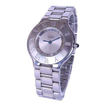Cartier Must 21 Horloge Staal - 1330, Verzenden, Zo goed als nieuw