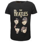 The Beatles John Paul George Ringo Faces T-Shirt, Verzenden, Nieuw