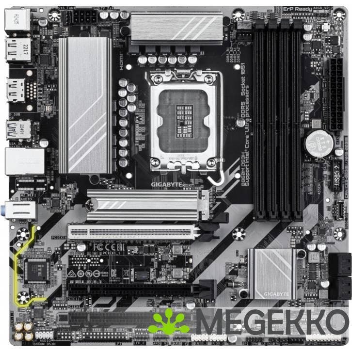 Gigabyte B860M DS3H, Computers en Software, Moederborden, Nieuw, Verzenden