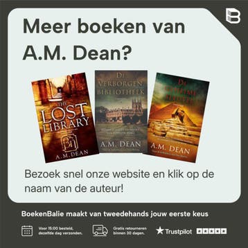 De verborgen bibliotheek / Hoogspanning - A.M. Dean, Verzenden, Gelezen, A.M. Dean