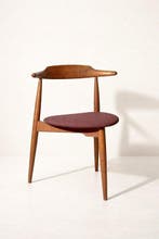Fritz Hansen - Hans Wegner - Stoel - hart - Hout - Chaise