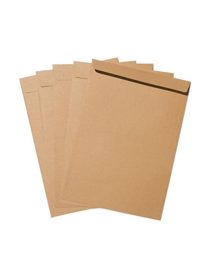 HEMA Enveloppen C4 kraft - 8 stuks, Diversen, Agenda's, Nieuw, Verzenden