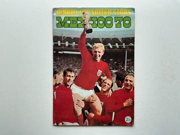 1970 F.K.S. Publishers Ltd. World Cup Pelé, Franz, Nieuw