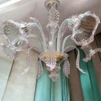 Kroonluchter - origineel in Murano-glas, Antiek en Kunst