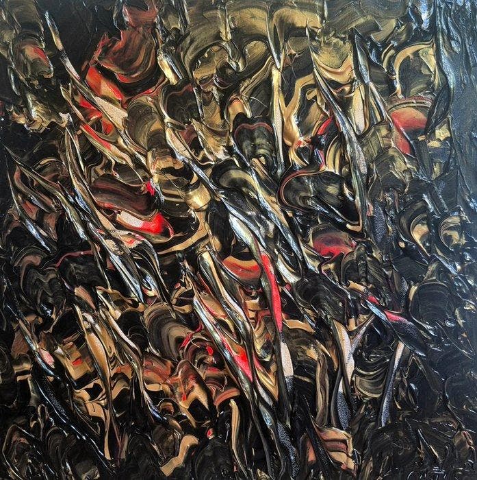 Bruno Cantais - Japanese mind, Antiek en Kunst, Kunst | Schilderijen | Modern