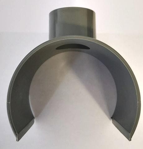 lijm klemzadel 125x50, Doe-het-zelf en Verbouw, Buizen en Afvoer, Ophalen of Verzenden