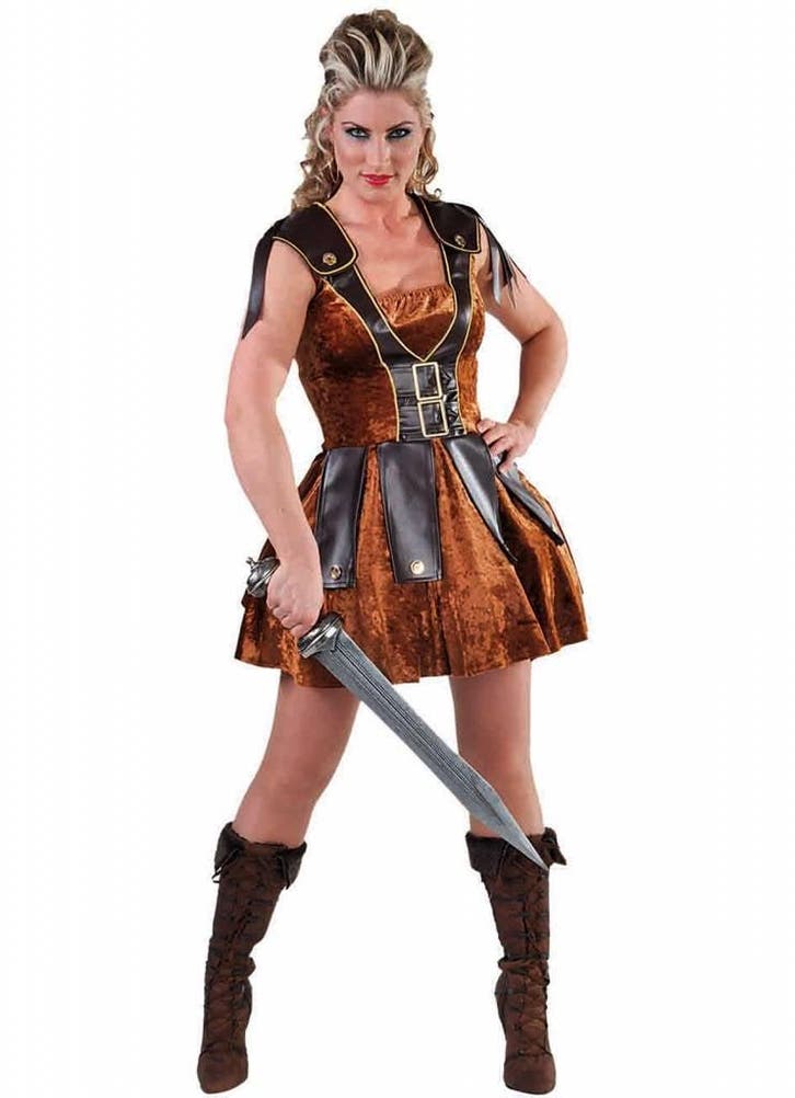Gladiator dames kostuum elite, Kleding | Dames, Carnavalskleding en Feestkleding, Nieuw, Ophalen of Verzenden