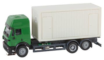 Faller - Lorry MB SK’94 Building site Container (HERPA), Verzenden, Nieuw