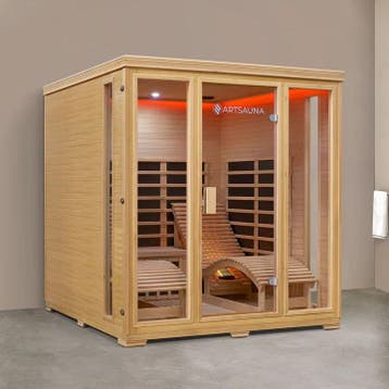 Infraroodcabine Billund - 170x190x190 cm - Dubbele Technolog, Verzenden, Nieuw