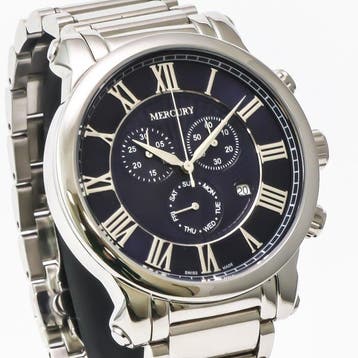 Mercury - Swiss Chronograph - ME370-SS-9 - Zonder, Nieuw