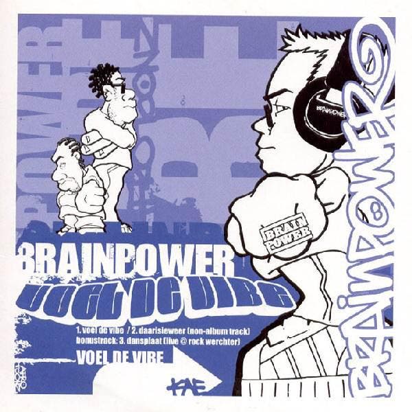cd single card - Brainpower - Voel De Vibe, Cd's en Dvd's, Cd Singles, Zo goed als nieuw, Nederlandstalig, Verzenden