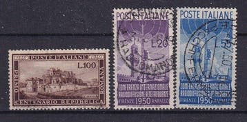Italië 1948/1969 - Italiaanse Republiek,, Gestempeld