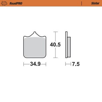 KTM 690 SMC MOTO MASTER  Remblokken voor 405501 SINTER, Ophalen of Verzenden, Nieuw