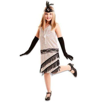 Showgirl jurkje kind, Verzenden, Nieuw, Feestartikel
