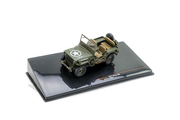 IXO 1:43 - Modelauto - Jeep Willys MB 1943, Hobby en Vrije tijd, Modelauto's | 1:5 tot 1:12