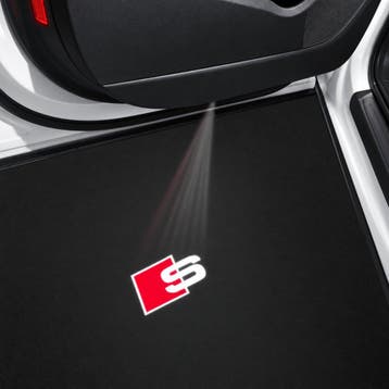 Originele Audi set led-instapverlichting met s-line logo, Ophalen of Verzenden, Nieuw, Audi