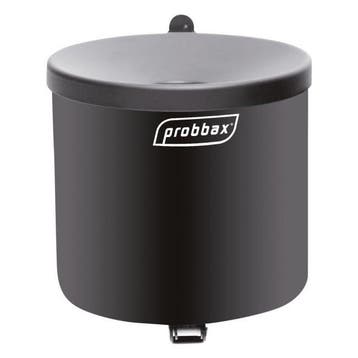 Wand-Asbak | Zwart | 1L | Ø160x160(h)mm Probbax, Verzenden, Nieuw in verpakking